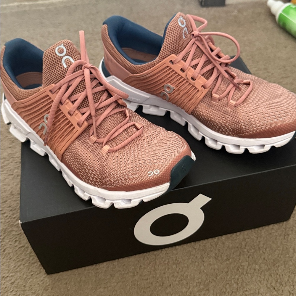 On Running Coral Sneakers